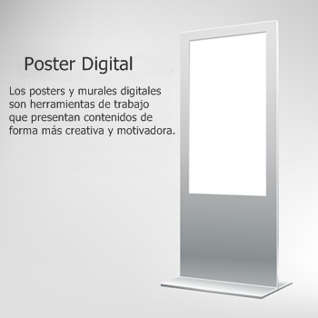 Alquiler de posters digitales para congresos